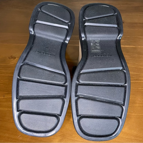 VAGABOND Carla Lark Chunky Platform 90s Y2K Loafers Tan Beige Leather 39 9 NWOB - Picture 15 of 16